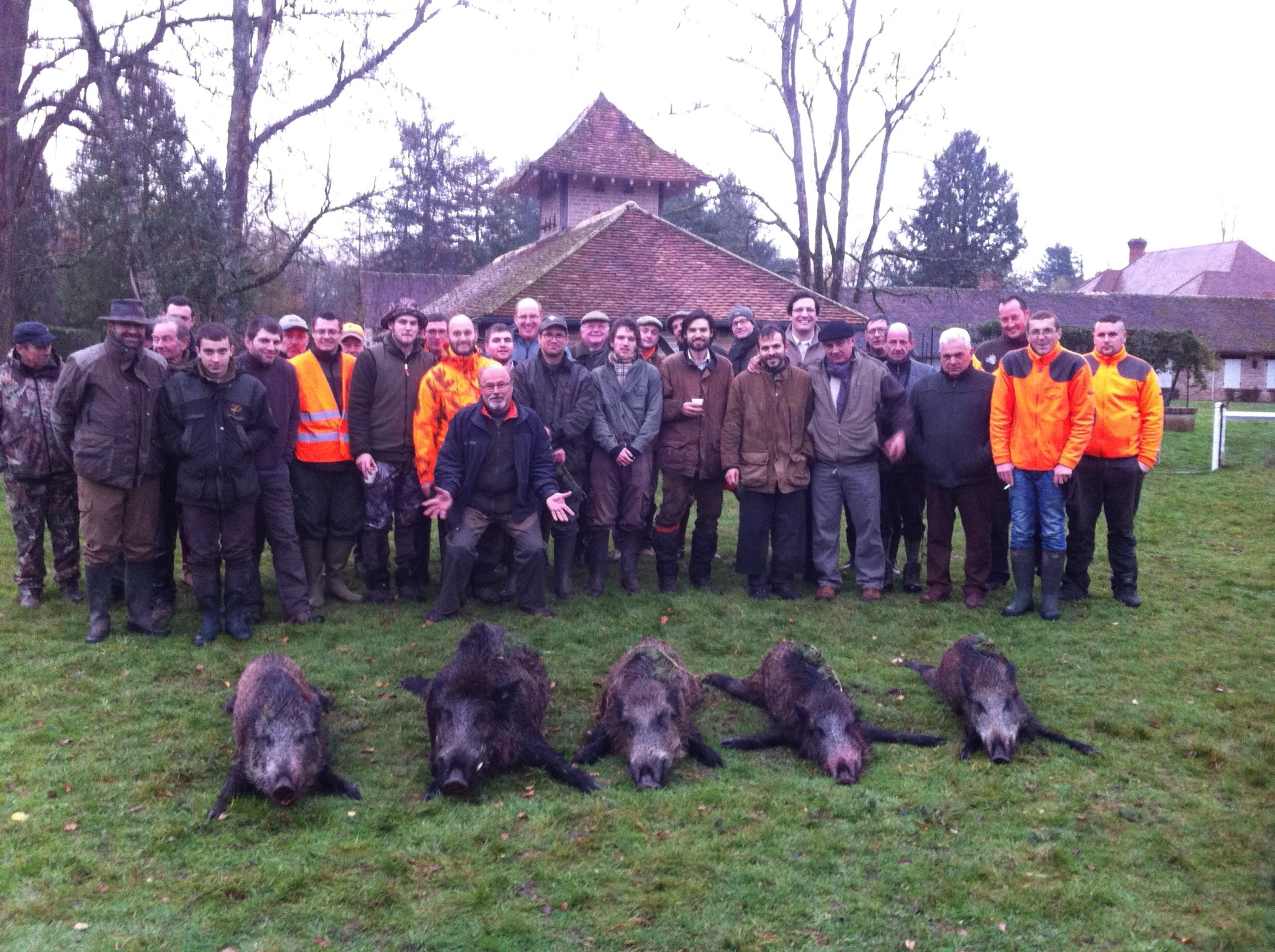 Journée de chasse GG sur la commune de la Ferté-Imbault